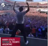 Εκανε.. κερκίδα με τους Αργεντινούς ο Χάρι Στάιλς