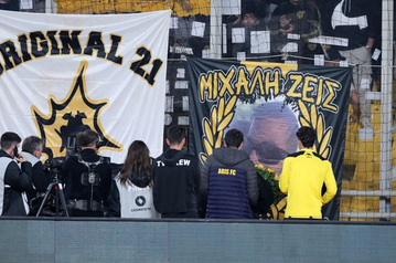 Τιμήθηκε η μνήμη των Άλκη και Μιχάλη πριν το ΑΕΚ - Άρης (gallery & vid)