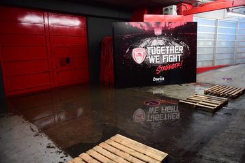 Η κατάσταση του ΣΕΦ λίγες ώρες πριν το Ολυμπιακός - Φενέρμπαχτσε (pics)