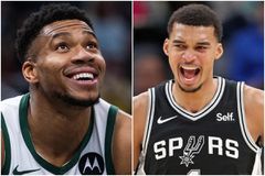 Ο Ουεμπανιαμά για τον Γιάννη και τούμπαλιν: «Μεγάλωσα βλέποντας τον Αντετοκούνμπο» - «Είναι μοναδική περίπτωση» (vids)