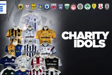 H Super League συνεχίζει τη δημοπρασία των υπογεγραμμένων φανελών για φιλανθρωπικό σκοπό.