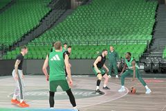 Με Ρογκαβόπουλο η προπόνηση του Παναθηναϊκού εν όψει Αρμάνι - Εκτός ο Μήτογλου