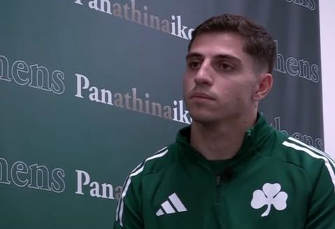 Παντελίδης: «Όνειρο η μεταγραφή μου στον Παναθηναϊκό»