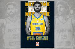 Το Περιστέρι Betsson ανακοίνωσε την απόκτηση του Γουίλ Κάριους