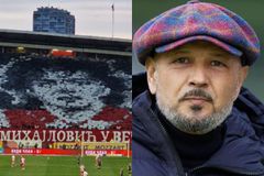 Τρομερό κορεό από τους οπαδούς του Ερυθρού Αστέρα με τη μορφή του Μιχάιλοβιτς: «Σίνισα στην αιωνιότητα» (vids)