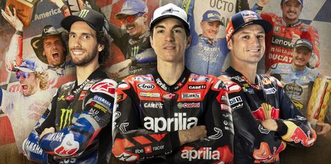 Η τριάδα του MotoGP που αγωνίζεται για την ιστορία