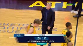 Τα highlights του ΑΕΚ - Χάποελ Χολόν 108-112