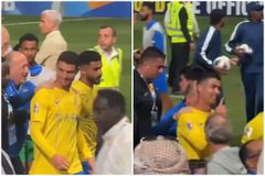 «Μέσι, Μέσι», νέο πικάρισμα στον Κριστιάνο Ρονάλντο και οργισμένη αντίδραση από τον Πορτογάλο (vids)