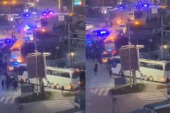 Σοβαρά επεισόδια στο Νόβι Πάζαρ - Ερυθρός Αστέρας στη Σερβία (vid)