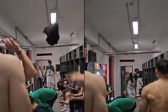 Αποθέωση για τον Χουάντσο στα αποδυτήρια του Παναθηναϊκού (vid)