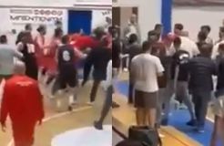 Άγριο ξύλο και εισβολή φιλάθλων σε αγώνα στο Ναύπλιο (vid)