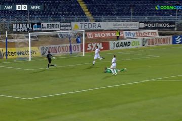 Ο Αλφαρελά με εξαιρετική ατομική ενέργεια έκανε το 1-0 για την Athens Kallithea