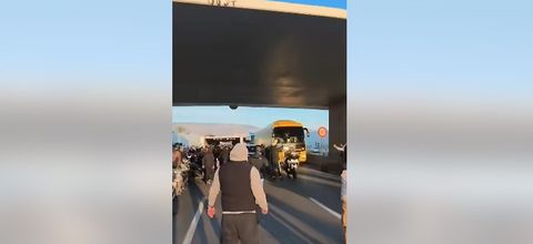 Η μηχανοκίνητη πορεία των οπαδών της ΑΕΚ (video)