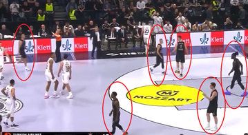 Η Παρτίζαν εκδήλωσε επίθεση με έξι παίκτες, σκόραρε και δεν το πήρε χαμπάρι κανείς (vid)