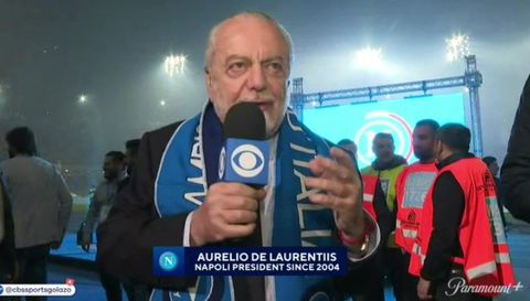 Ντε Λαουρέντις: «Υποχρέωση μας να πάρουμε το Champions League, αν μας το επιτρέψουν διαιτητές και UEFA»