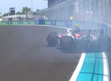 Στον τοίχο κατέληξε ο Νίκο Χούλκενμπεργκ στις πρώτες ελεύθερες δοκιμές του Μαϊάμι (vid)