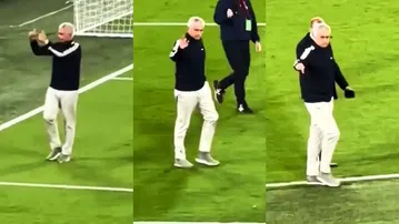 «Να μείνω ή να φύγω;» Ο Μουρίνιο καθησυχάζει τους οπαδούς της Ρόμα για το μέλλον του (vid)