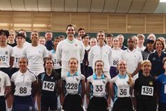 Ο Φέντερερ πήγε να σπάσει τη βασιλική παράδοση με φιλί στην πριγκίπισσα Μίντλετον!