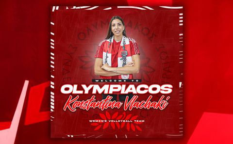 Ξανά στον Ολυμπιακό η Κωνσταντίνα Βλαχάκη