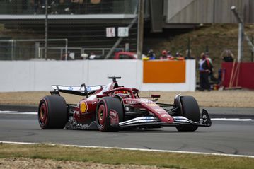 Ο Λεκλέρ στην κορυφή του FP3 στο Σίλβερστον