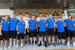 Στο Ηράκλειο για το Ευρωμπάσκετ η Εθνική Νέων ανδρών