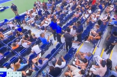 Χαμός στο US Open - Ο Ζβέρεφ ζήτησε να φύγει φίλαθλος από το γήπεδο λόγω Χίτλερ (vids)