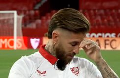 «Λύγισε» ο Ράμος στην παρουσίαση του από τη Σεβίλλη λόγω του παππού του (vid)