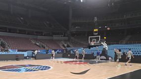 Τα πλάνα της ΕΟΚ από την πρώτη προπόνηση στη Riga Arena