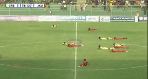 «Γρήγορα, όλοι κάτω!» - Σμήνος μελισσών επιτέθηκε σε ποδοσφαιριστές στη Ζανζιβάρη (vid)