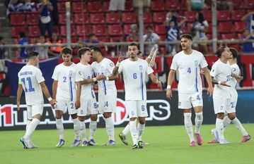 Τα ασύλληπτα στατιστικά της Εθνικής Ελλάδος στο πρώτο ημίχρονο