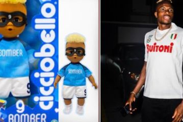 Η αντίδραση της Νάπολι για την «κούκλα Οσιμέν»