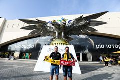 Από νωρίς στην «OPAP Arena» οι φίλαθλοι της ΑΕΚ