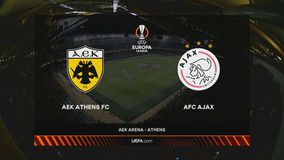 Τα highlights από την ισοπαλία της ΑΕΚ με τον Άγιαξ