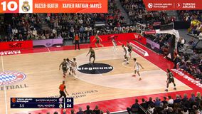 Το πρώτο Top 10 της Euroleague με Λεσόρ, Μόουζες Ράιτ και φυσικά Τάιρικ Τζόουνς