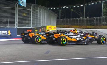 Χαμός στην εκκίνηση του GP της Σιγκαπούρης με τις McLaren (vid)