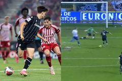 O Κωνσταντέλιας θύμισε Γκούτι: Ο Έλληνας μέσος έβγαλε ίδια ασίστ με τακουνάκι με τον πρώην παιχταρά της Ρεάλ (vid)