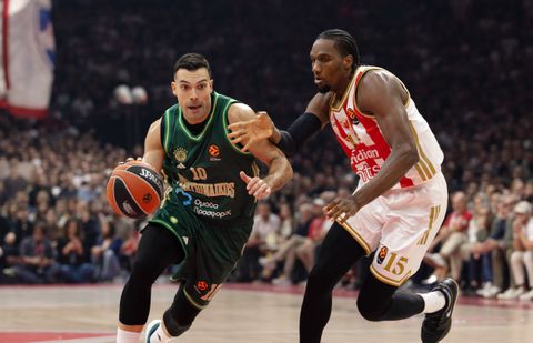 Ήττα με κάτω τα χέρια για τον ταλαιπωρημένο Παναθηναϊκό στο Βελιγράδι, παρά τον συγκινητικό Σλούκα