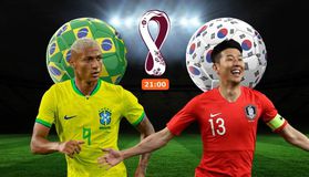 Κάνει πάρτι η Βραζιλία απέναντι στην Κορέα με 4άρα στο ημίχρονο
