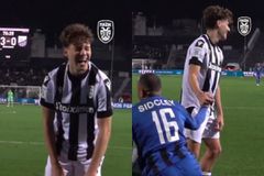 Ο Κωνσταντέλιας «λύθηκε» στα γέλια με το... φάουλ σε πρώην συμπαίκτη του (vid)