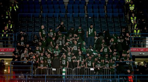 Πήραν θέση στη Beogradska Arena 150 οπαδοί του Παναθηναϊκού (vid+pics)