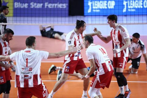 Ο Ολυμπιακός κατέκτησε το 8ο League Cup της ιστορίας του!