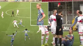 Παίκτης του Άγιαξ είδε κόκκινη κάρτα αλλά συνέχιζε να παίζει λόγω μιας σπάνιας απόφασης