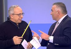 Στον ΣΚΑΪ έβγαλαν μεζούρα για τα χιόνια αλλά και τα... δοκάρια (vid)