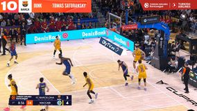 Τα Top 10 Plays της 25ης αγωνιστικής της Euroleague