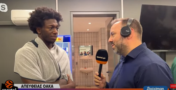 Ο Κέντρικ Ναν στο Sportal: «Ο Σλούκας είναι απλά ο Σλούκας» (vid)