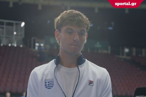 Αζωΐδης στο Sportal για το Davis Cup: «Αισθάνομαι ευγνώμων που θα εκπροσωπήσω την πατρίδα μου»