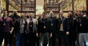 Γλέντι στο εστιατόριο του Άλεκ Πίτερς για τη «χάλκινη» Εθνική πόλο