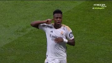 Ρεάλ - Λειψία: Φοβερή κάθετη του Μπέλιγχαμ κι εκπληκτικό τελείωμα του Βινίσιους για το 1-0 της «Βασίλισσας»