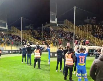 Αποθέωση των παικτών του Παναιτωλικού παρά τον αποκλεισμό (vid)