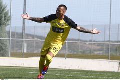 Ο Σόσα στις προπονήσεις της πρώτης ομάδας της ΑΕΚ